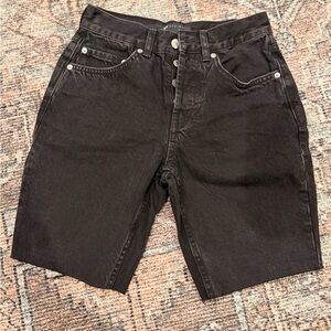 ASOS Black High Waist Women Shorts